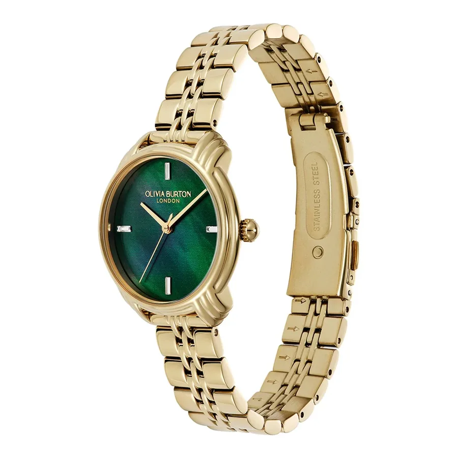 Olivia Burton Art Deco 30mm Mother-of-Pearl Dial, view 4