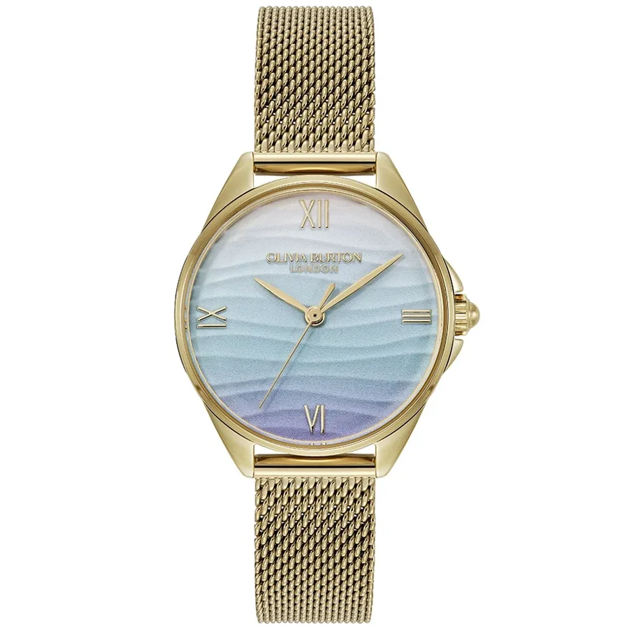 Olivia Burton Azure 30mm Blue Dial, front view