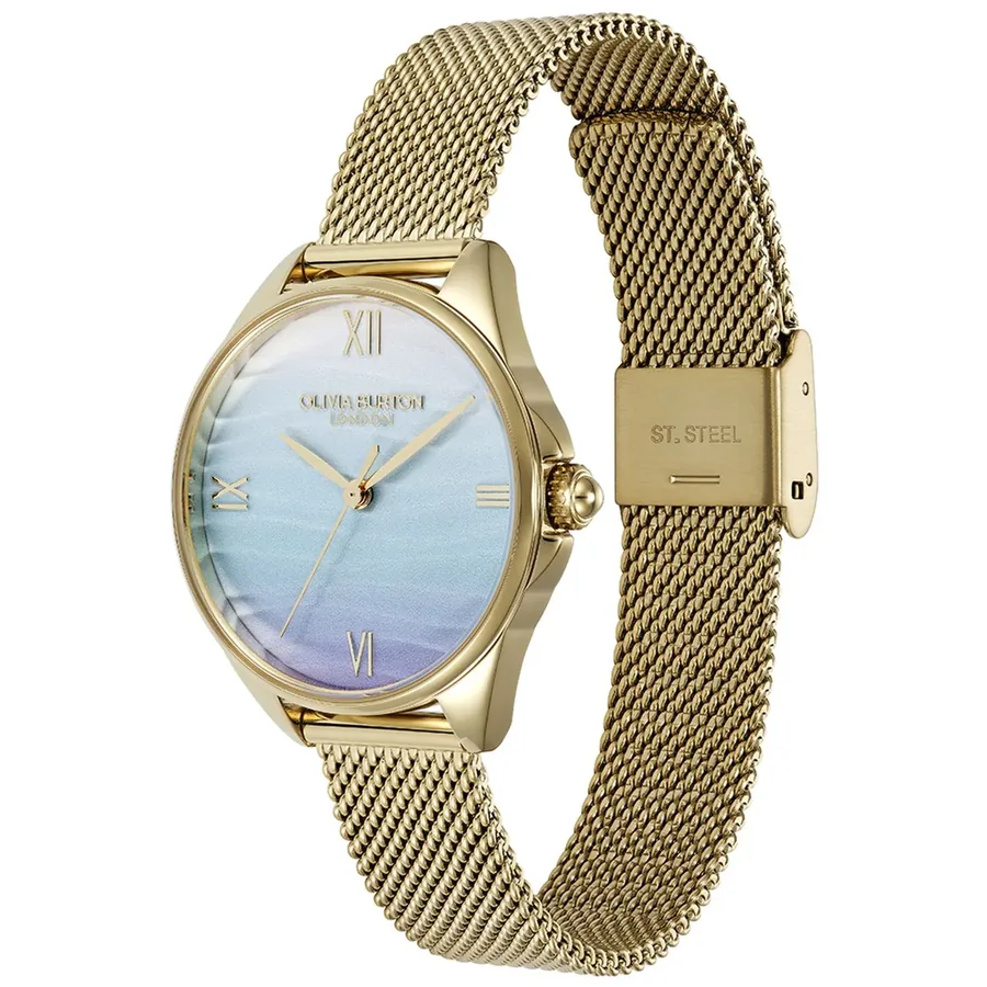 Olivia Burton Azure 30mm Blue Dial, view 3
