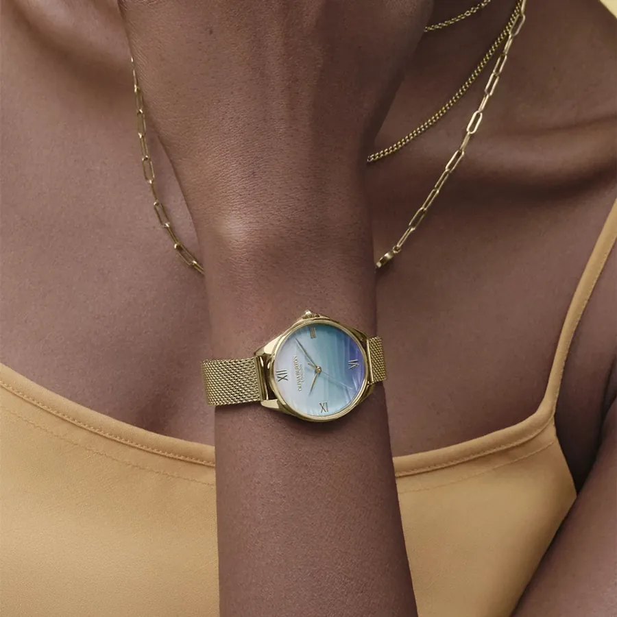 Olivia Burton Azure 30mm Blue Dial, view 5