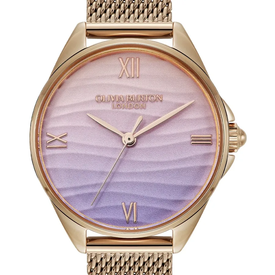 Olivia Burton Azure 30mm Pink and Lilac Dial, view 2