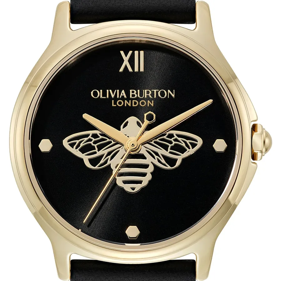 Olivia Burton Classic Bee 30mm Black Dial, view 2