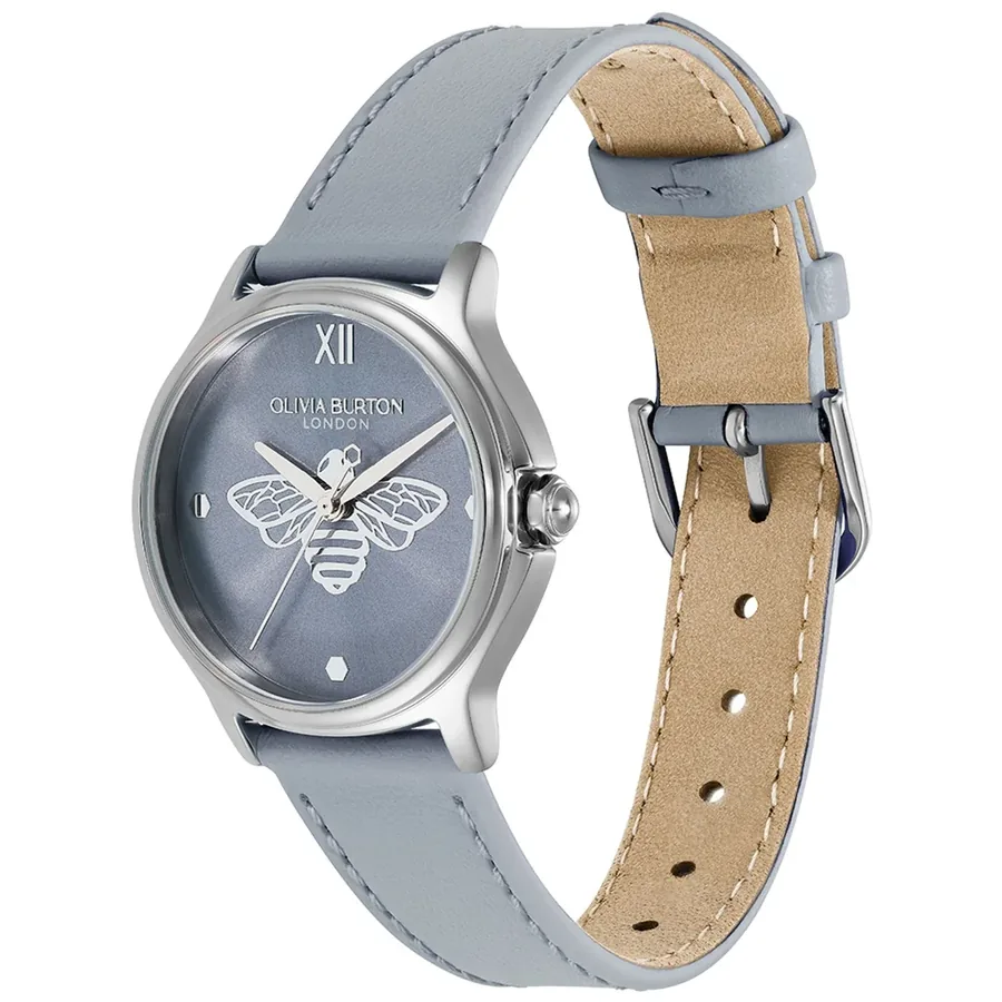 Olivia Burton Classic Bee 30mm Blue Dial, view 3