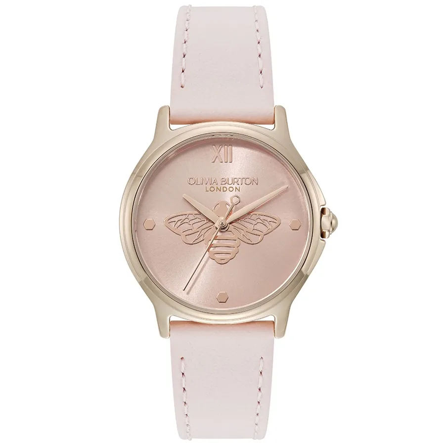 Olivia Burton Classic Bee 30mm Pink Dial, front view