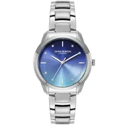 Blue dial / Silver-tone