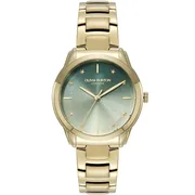 Green dial / Gold-tone