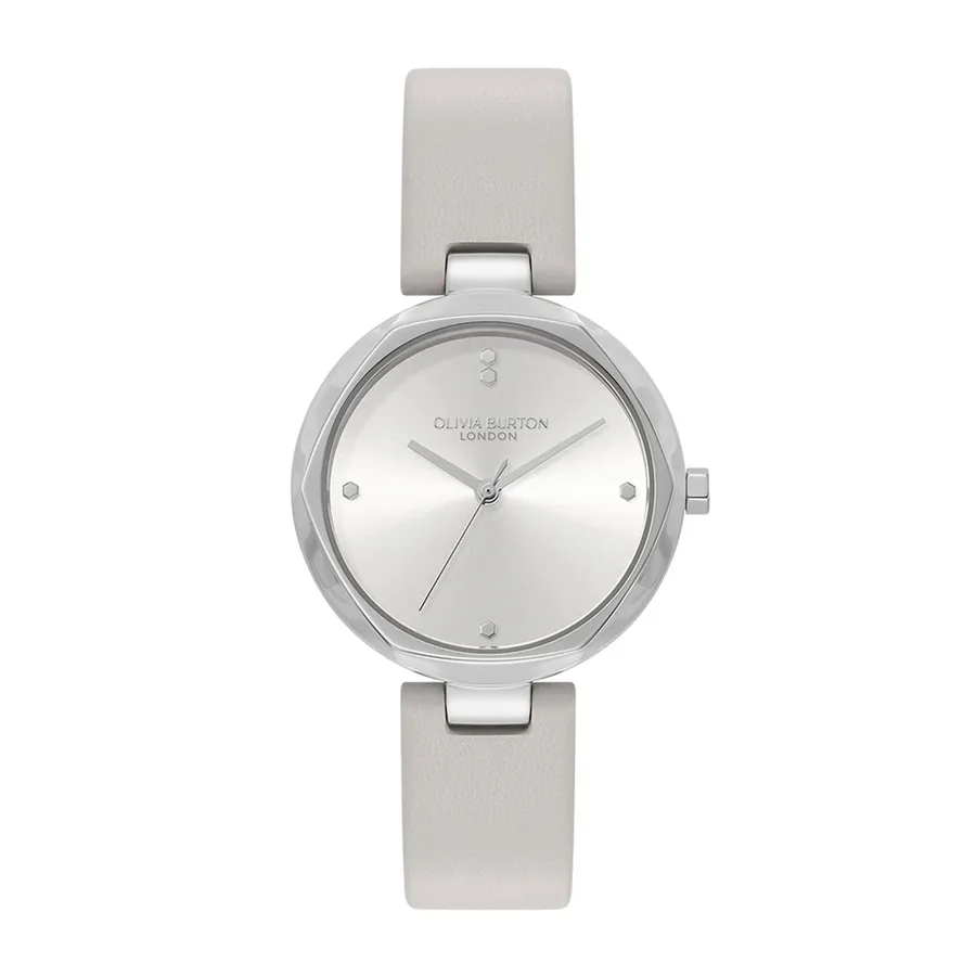 Olivia Burton Dimension 32mm Silver Dial, front view