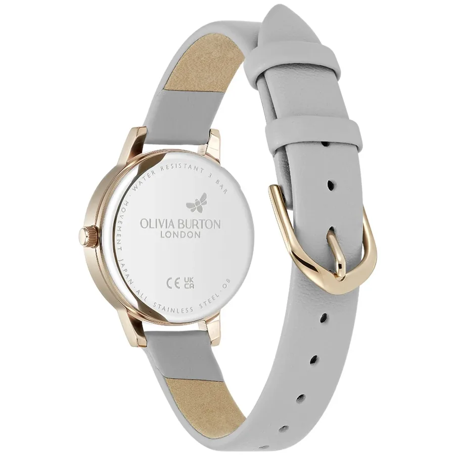 Olivia Burton Illustrated Floral 30mm Floral Dial, view 4