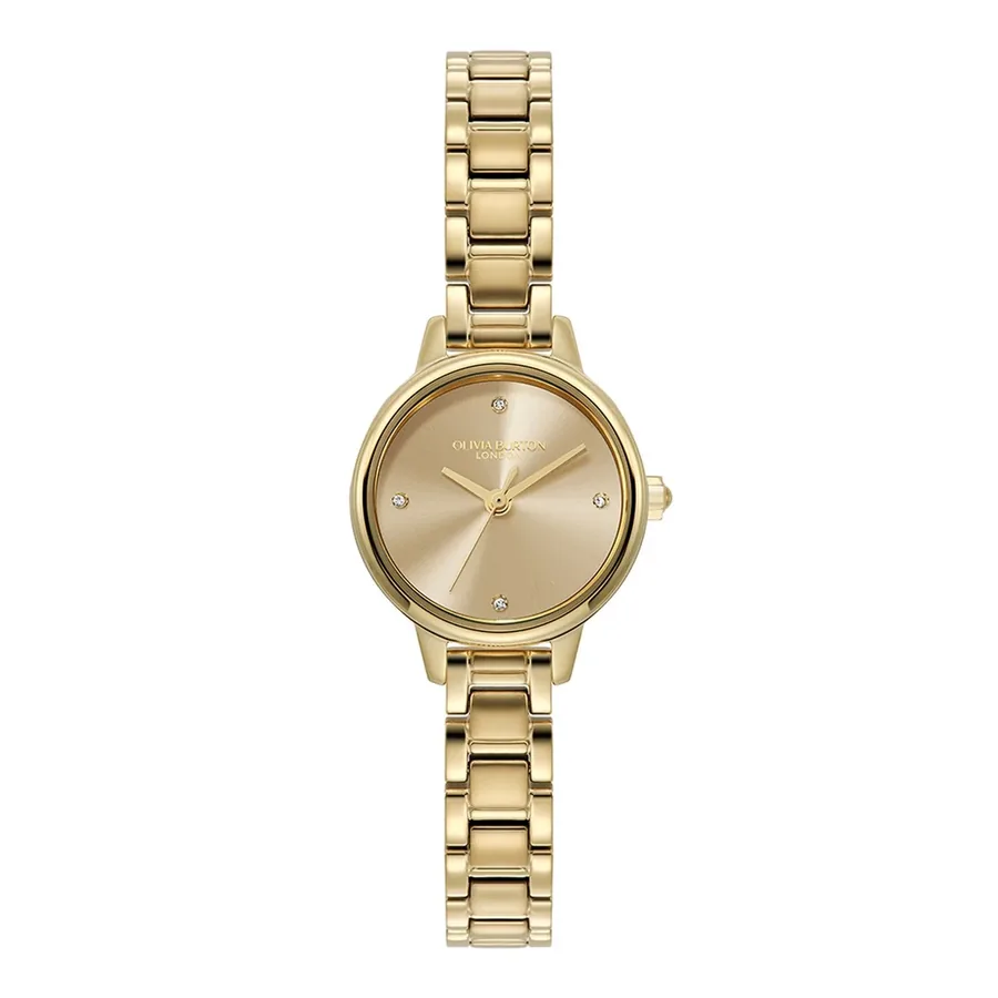 Olivia Burton Mini Classics 23mm Gold Dial, front view