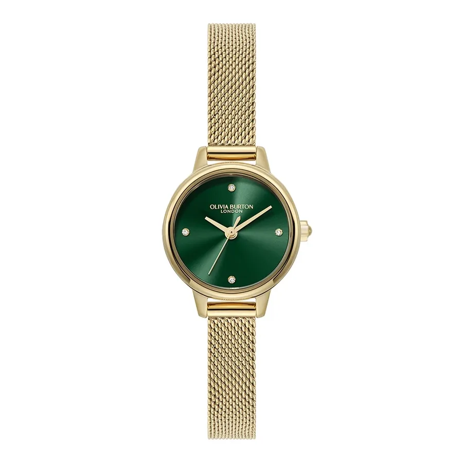 Olivia Burton Mini Classics 23mm Green Dial, front view