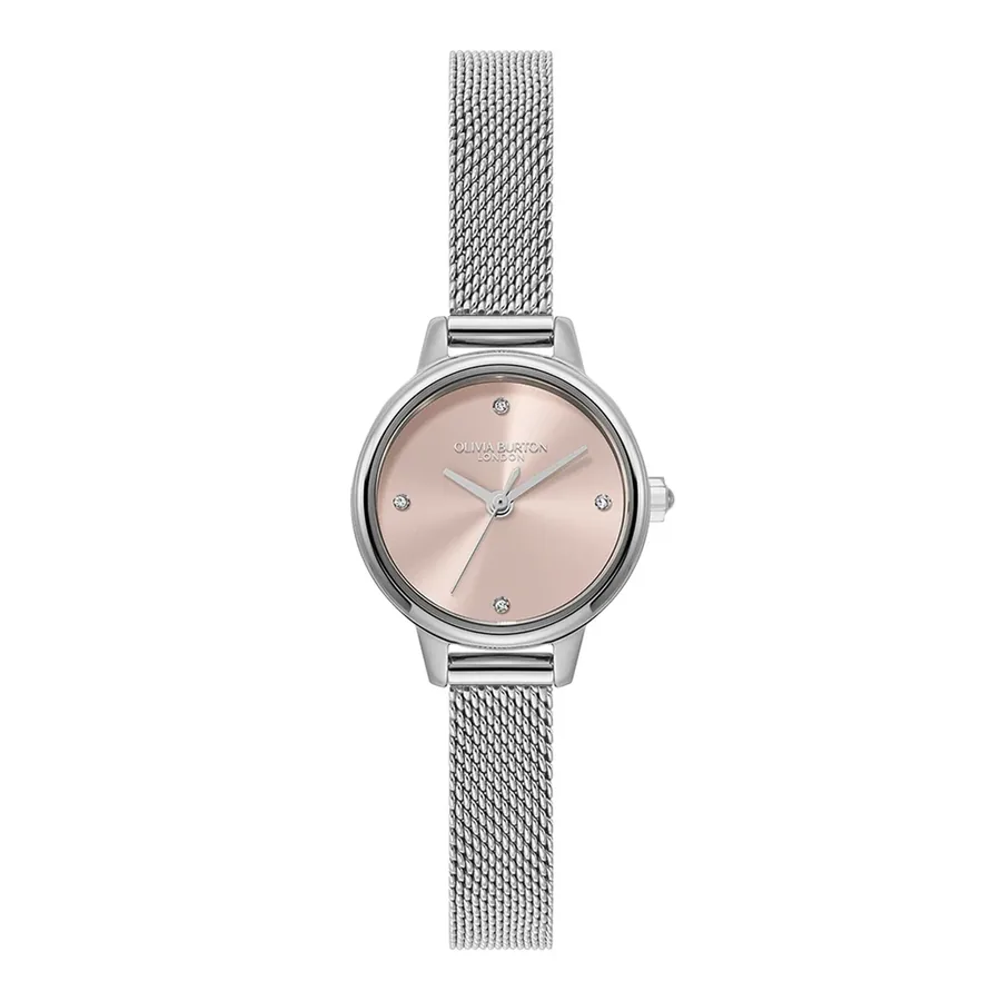 Olivia Burton Mini Classics 23mm Pink Dial, front view
