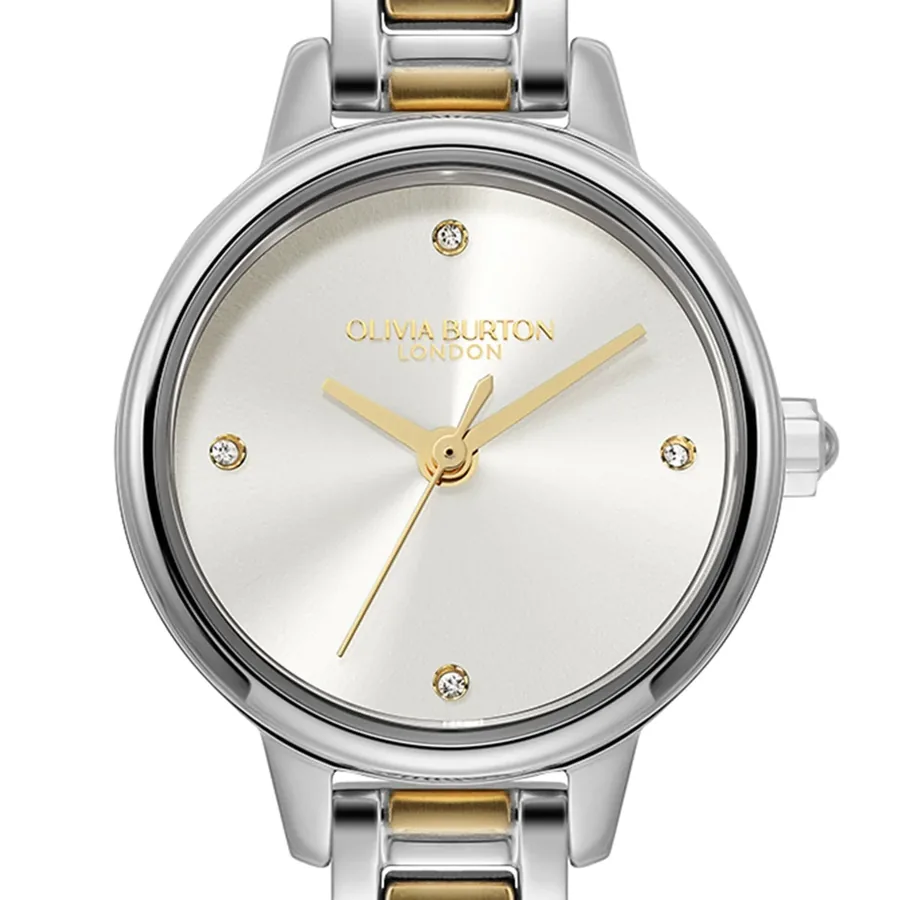Olivia Burton Mini Classics 23mm Silvery White Dial, view 2