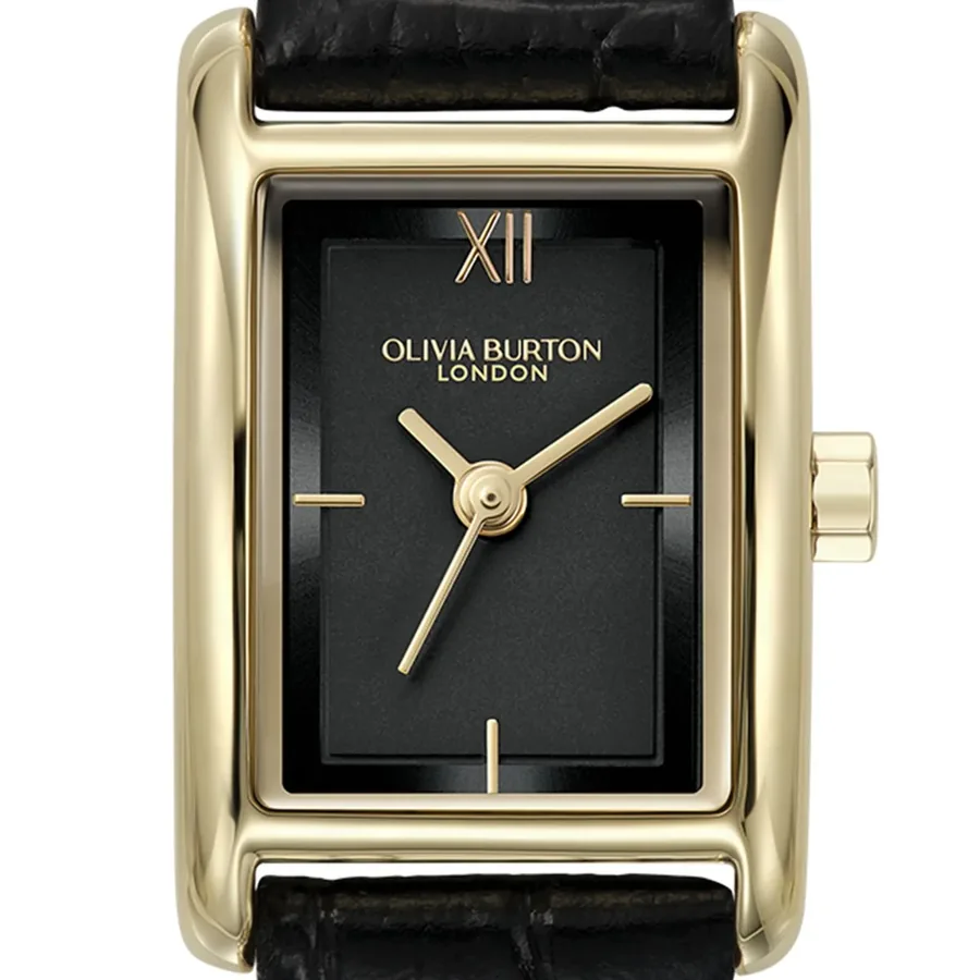 Olivia Burton Mini Grove 16x24mm Black Dial, view 2