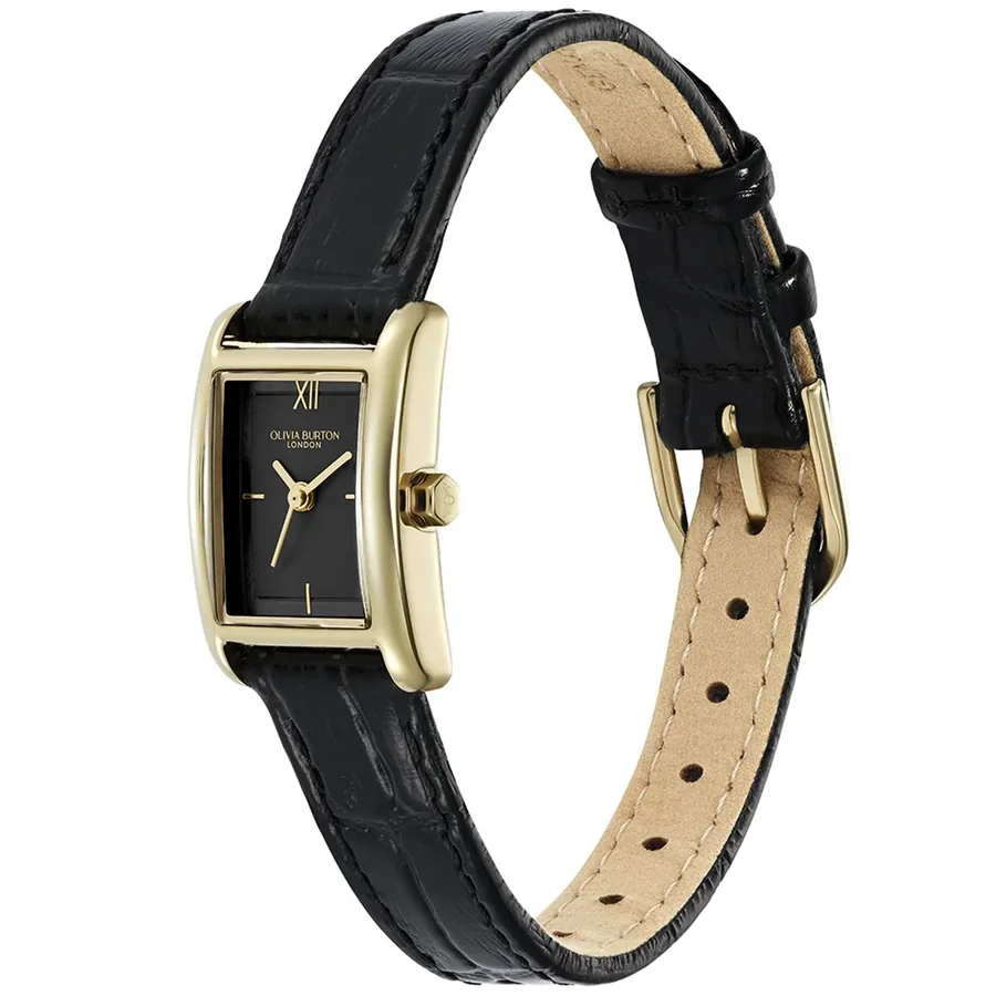 Olivia Burton Mini Grove 16x24mm Black Dial, view 3