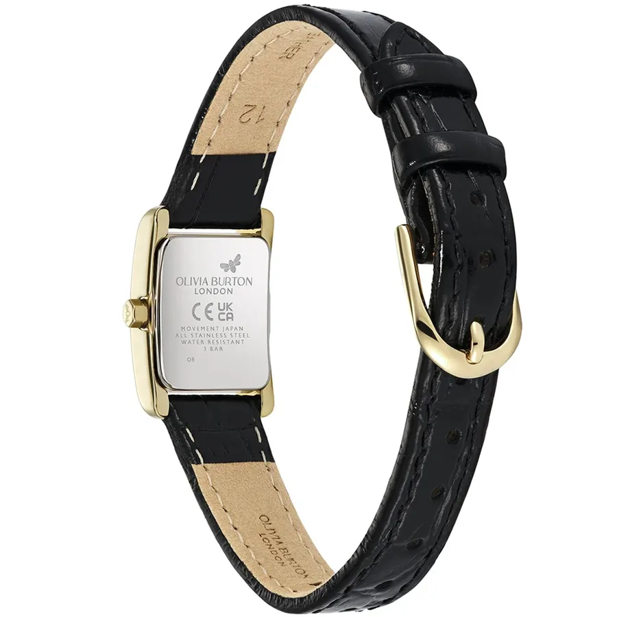 Olivia Burton Mini Grove 16x24mm Black Dial, view 4