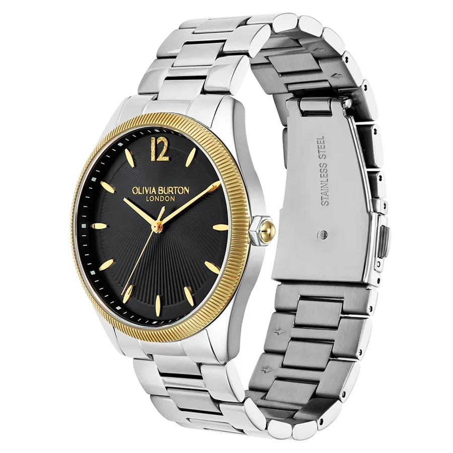 Olivia Burton Radiate 38mm Black Dial, view 3