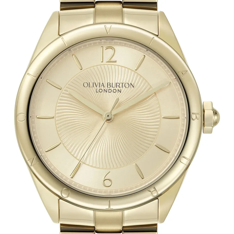 Olivia Burton Swirled 36mm Gold Dial, view 2
