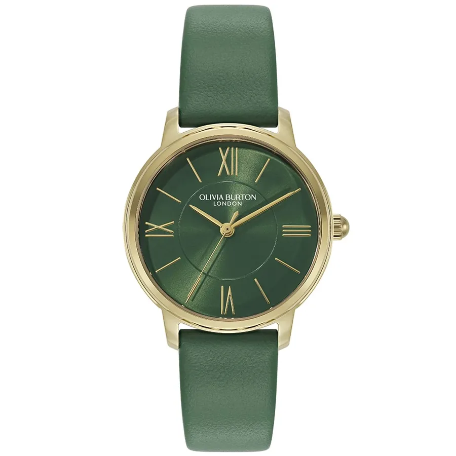 Olivia Burton Westbourne 30mm Green Dial, front view