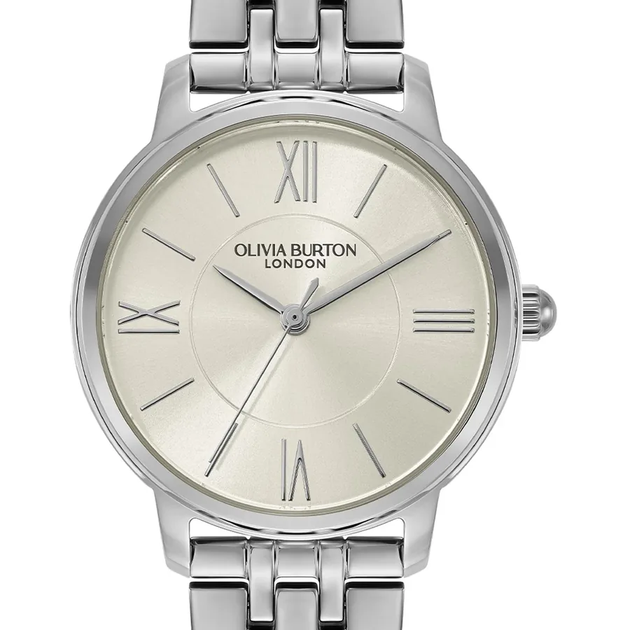 Olivia Burton Westbourne 30mm Silvery White Dial, view 2