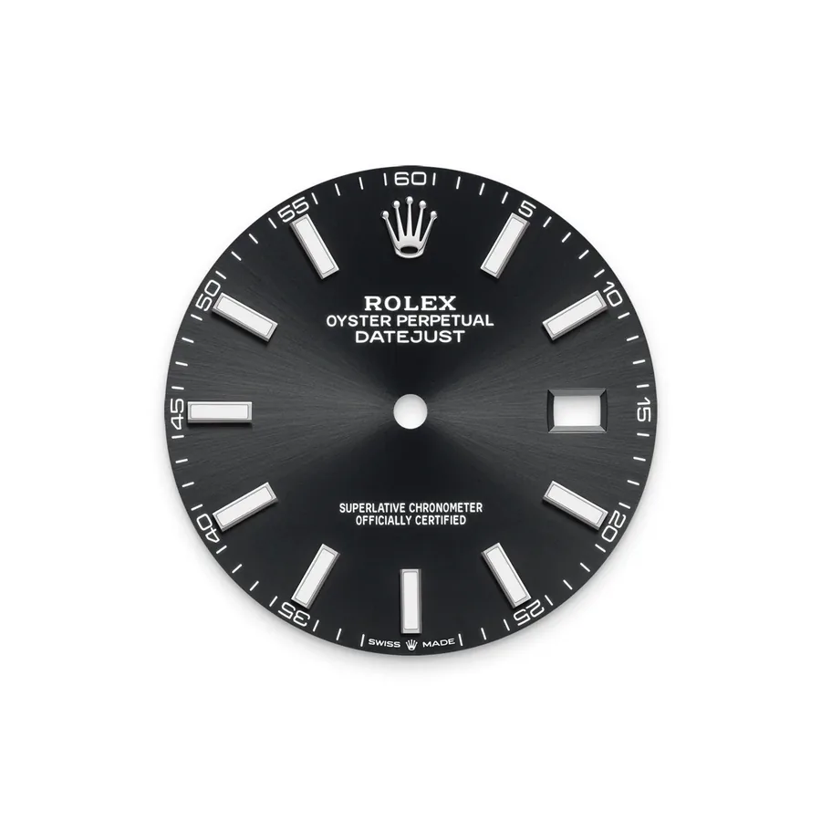 Rolex Datejust 41mm, Bright black, view 2