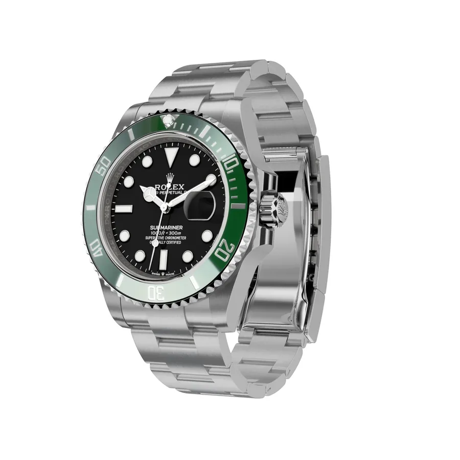 Rolex Submariner Date 41mm, Green bezel, view 2