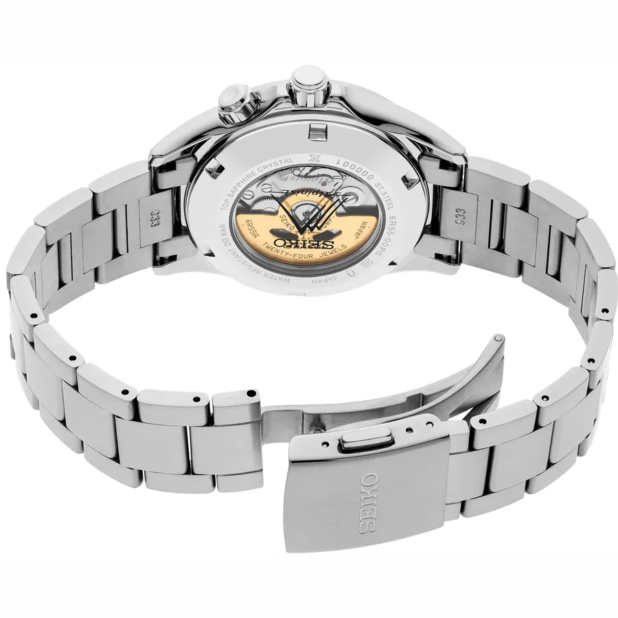 Seiko Prospex Alpinist 39.5mm, Black, steel bracelet, view 4