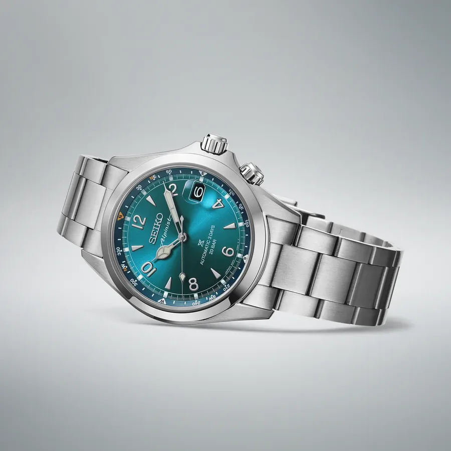 Seiko Prospex Alpinist 39.5mm, Teal, steel bracelet, view 2