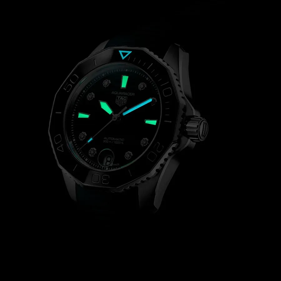 TAG Heuer Aquaracer 36mm Automatic Green Dial, view 7