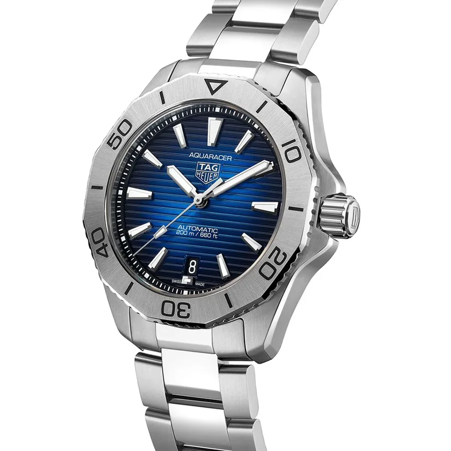 TAG Heuer Aquaracer 40mm Automatic Blue Dial, view 5
