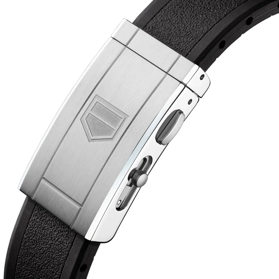TAG Heuer Aquaracer 42mm Automatic Black Dial, Black Rubber Strap, view 5