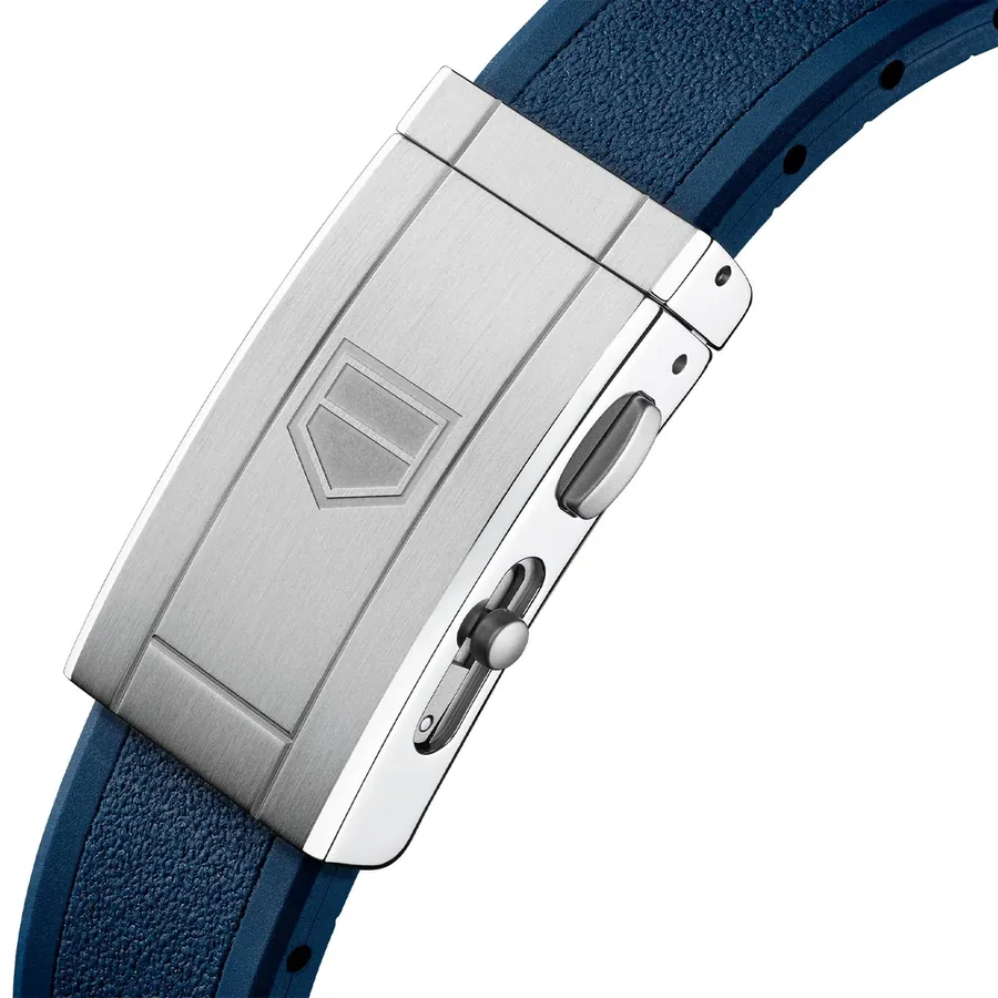TAG Heuer Aquaracer 42mm Automatic Blue Dial, Blue Rubber Strap, Ref. WBP5114.FT6259, view 7