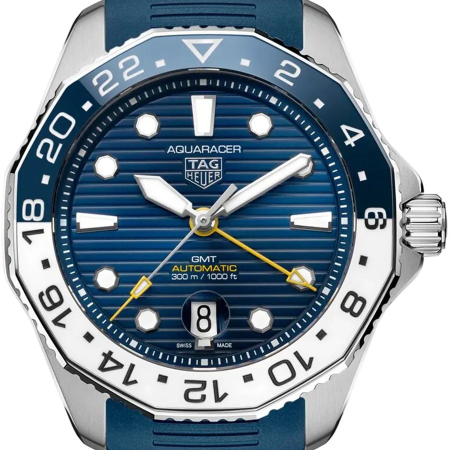 TAG Heuer Aquaracer 43mm Chronograph Blue Dial, view 2