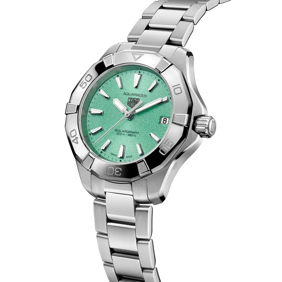 TAG Heuer Aquaracer Solar 34mm Green Dial, view 3