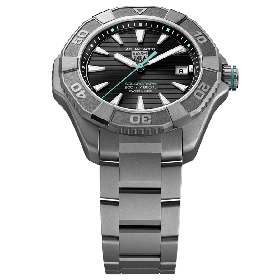 TAG Heuer Aquaracer Solar 40mm Black Dial, view 8
