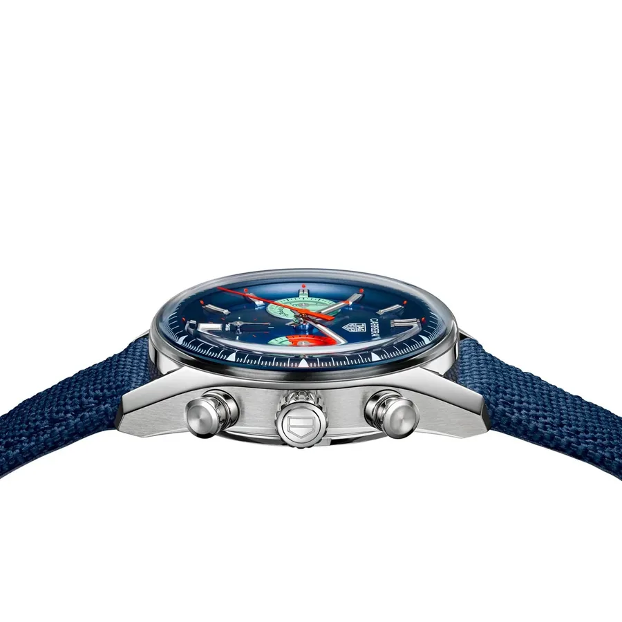 TAG Heuer Carrera 30mm Automatic Blue Dial, view 4