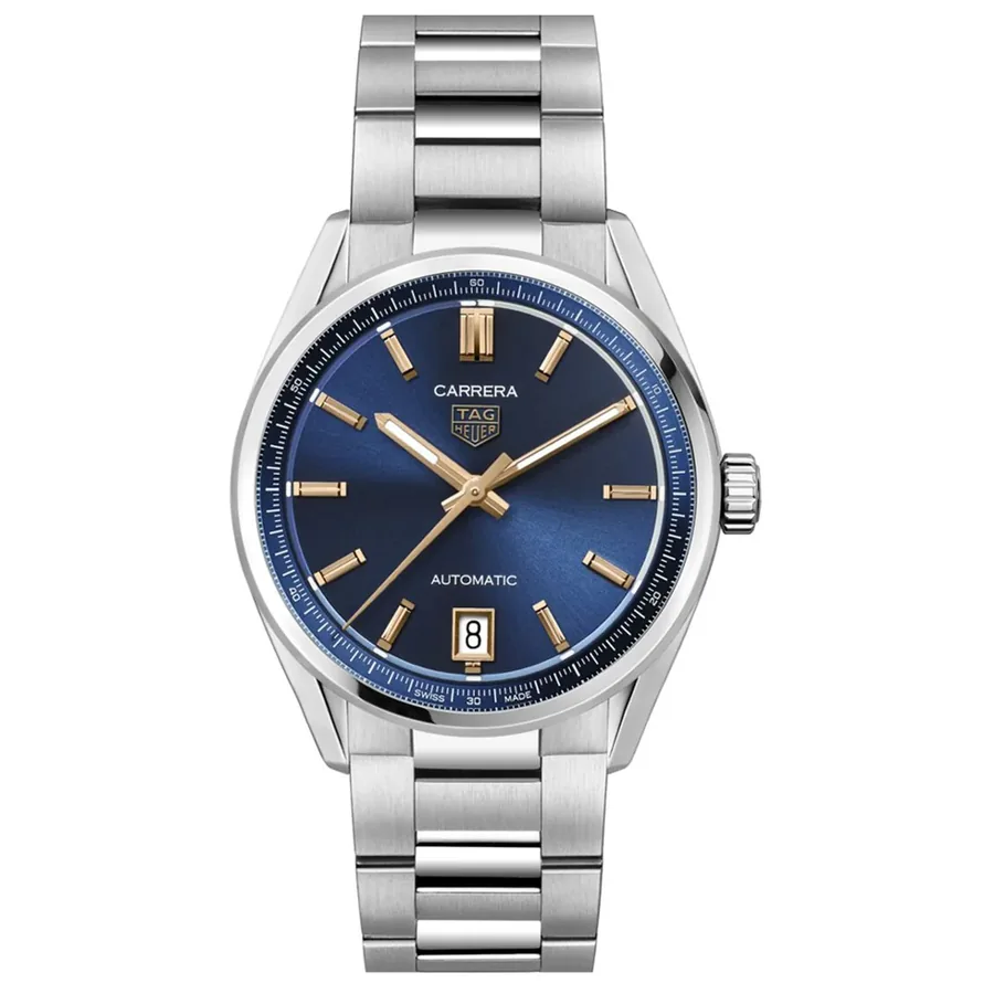 TAG Heuer Carrera 36mm Automatic Blue Dial, front view