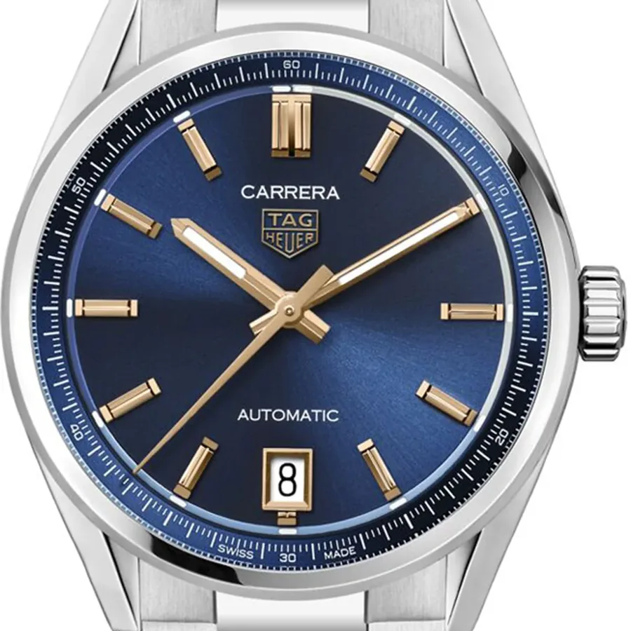 TAG Heuer Carrera 36mm Automatic Blue Dial, view 2