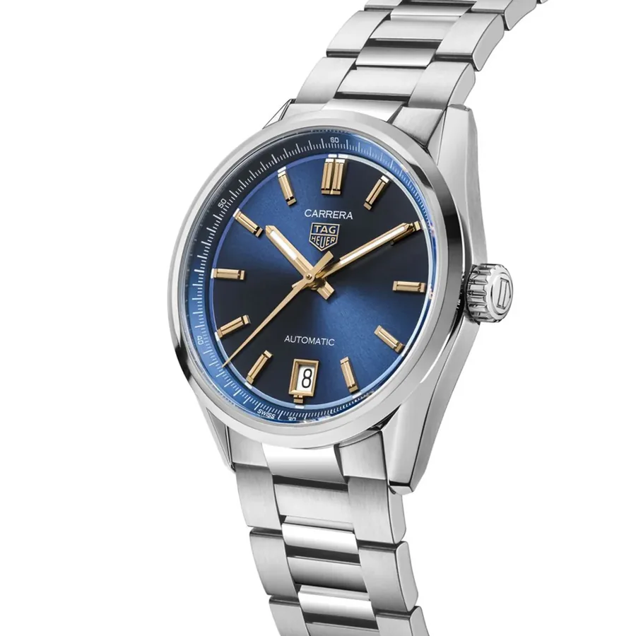 TAG Heuer Carrera 36mm Automatic Blue Dial, view 3
