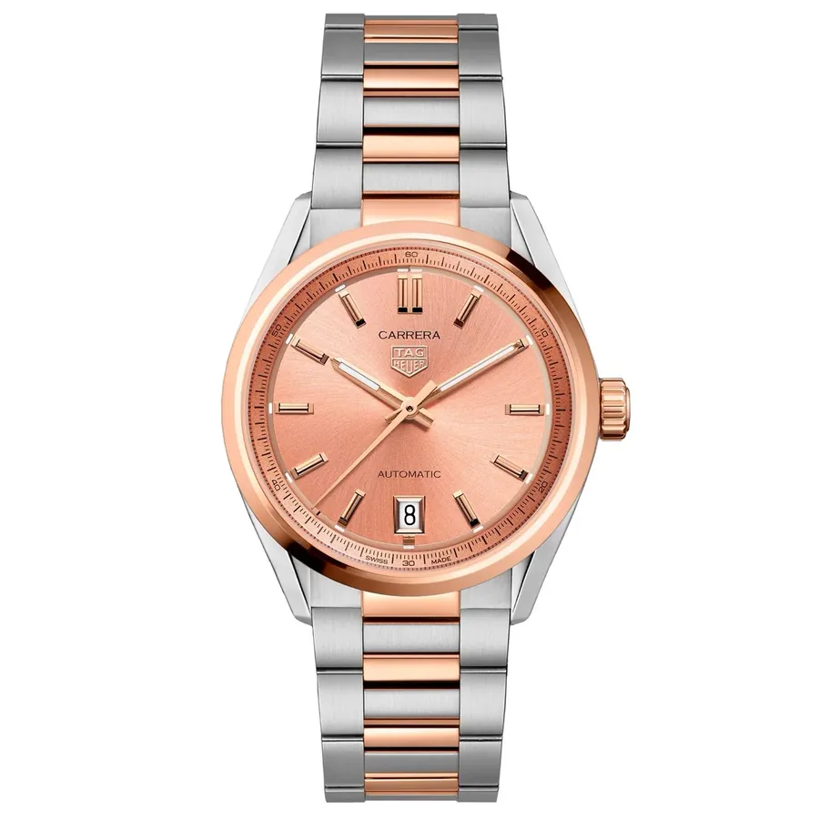 TAG Heuer Carrera 36mm Automatic Champagne Dial, front view