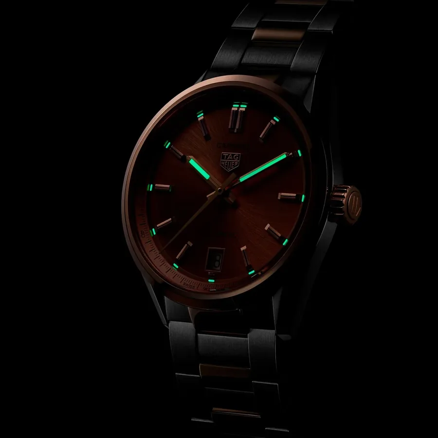 TAG Heuer Carrera 36mm Automatic Champagne Dial, view 5