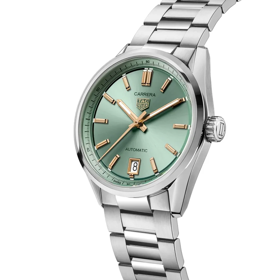 TAG Heuer Carrera 36mm Automatic Green Dial, view 2