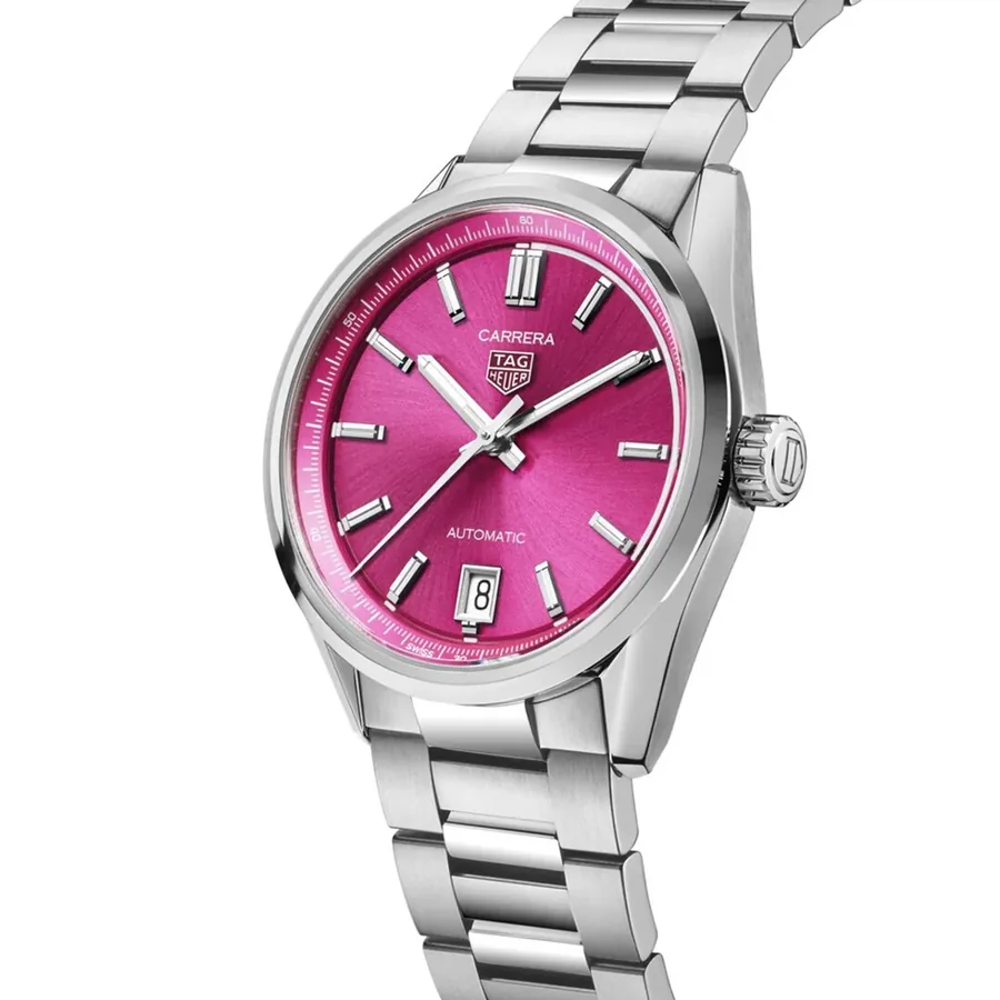 TAG Heuer Carrera 36mm Automatic Pink Dial, view 3