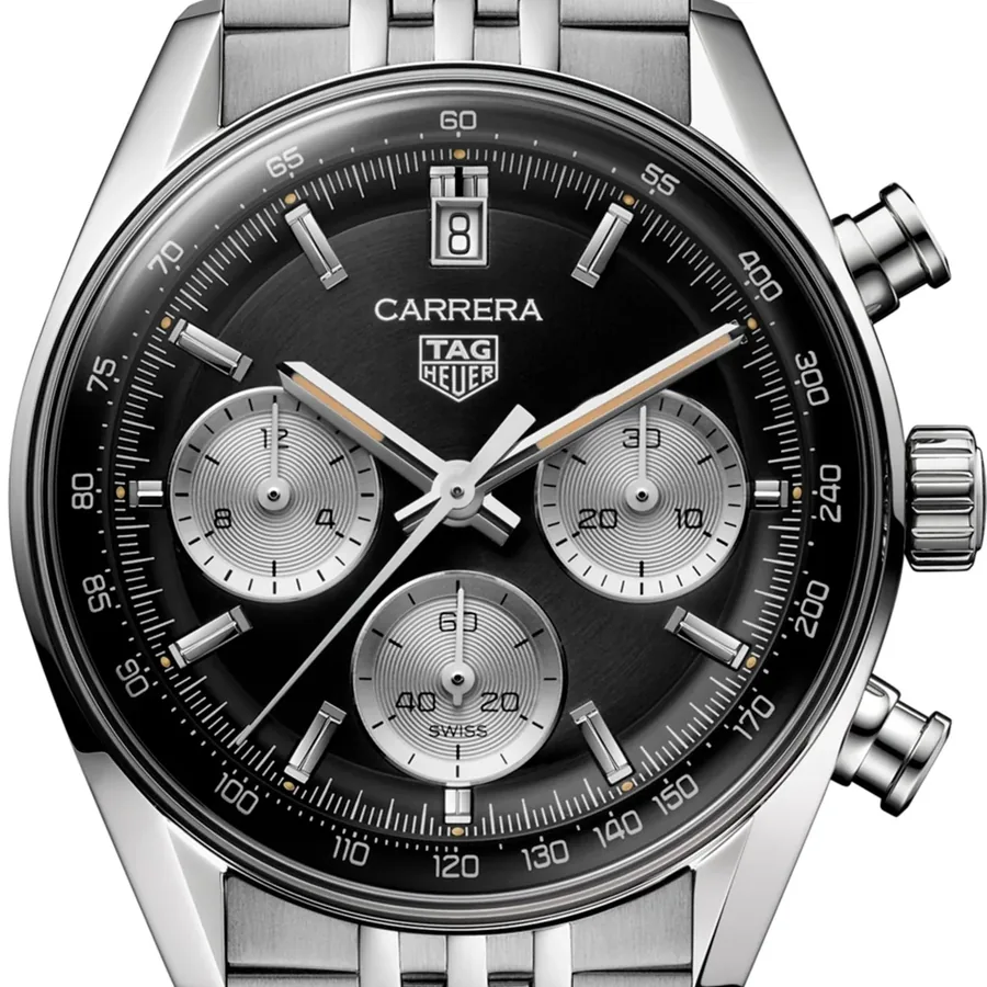 TAG Heuer Carrera 39mm Automatic Black Dial, view 2