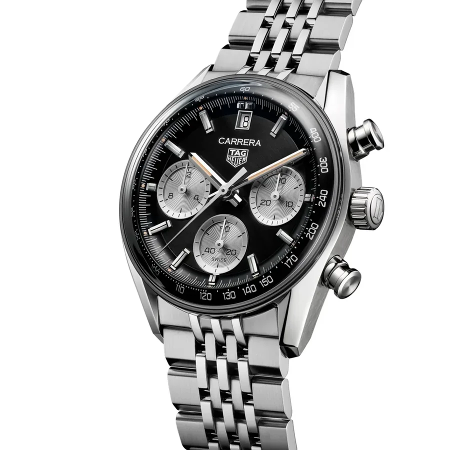 TAG Heuer Carrera 39mm Automatic Black Dial, view 3