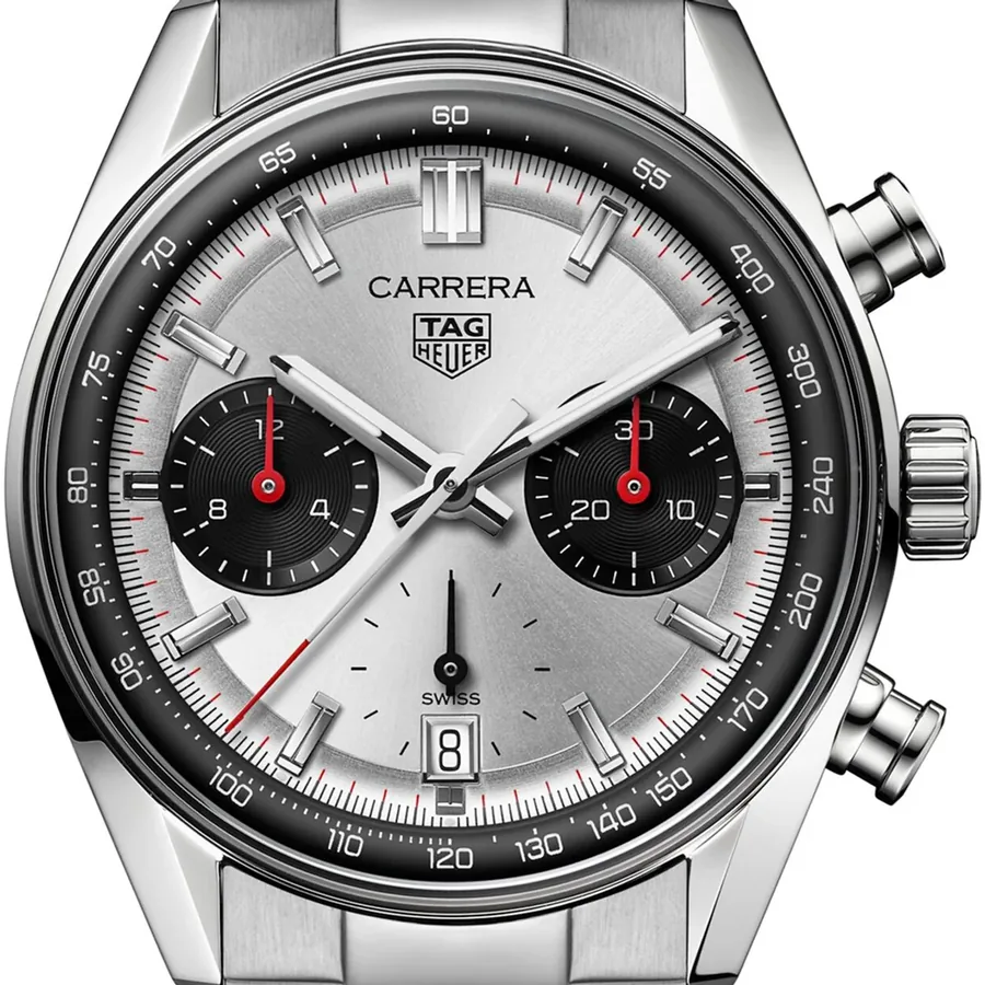 TAG Heuer Carrera 39mm Automatic Silver Dial, view 2
