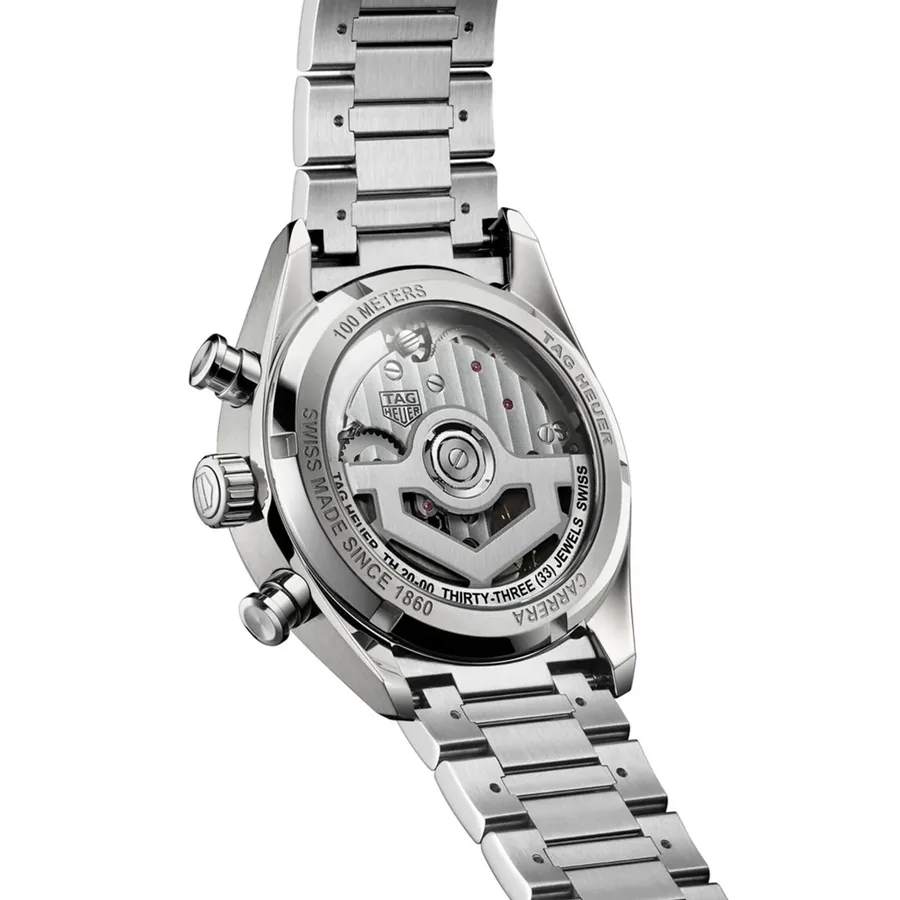 TAG Heuer Carrera 39mm Automatic Silver Dial, view 5