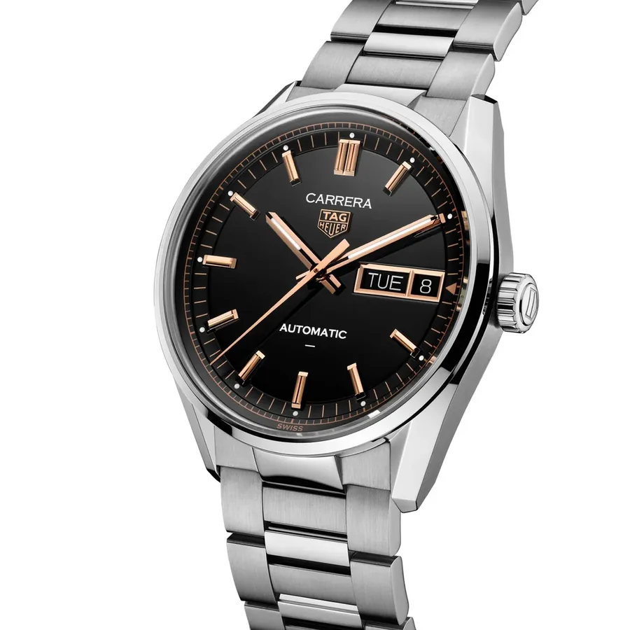 TAG Heuer Carrera 41mm Automatic Black Dial, view 3