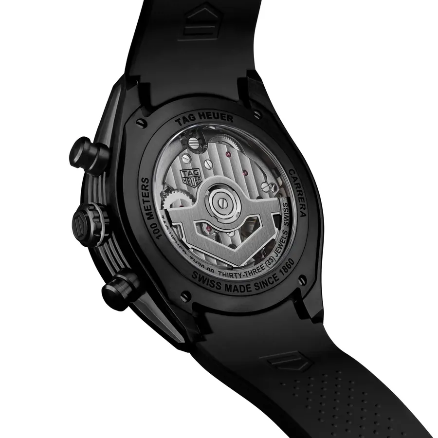 TAG Heuer Carrera 44mm Automatic Black Dial, view 6