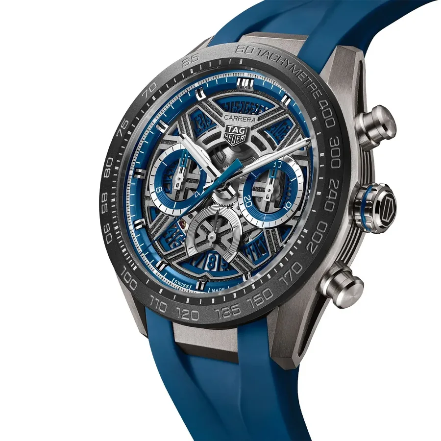 TAG Heuer Carrera 44mm Automatic Blue Dial, view 3