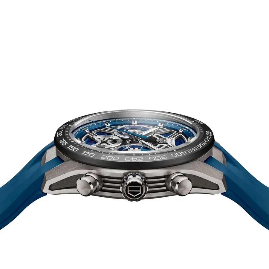TAG Heuer Carrera 44mm Automatic Blue Dial, view 4
